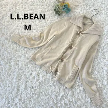 엘엘빈 코튼 니트 가디건 토글 버튼 긴팔 아이보리 M