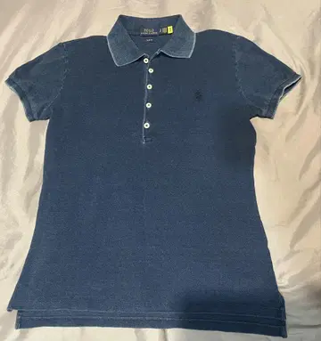 Polo Ralph Lauren 인디고 데님 염색 피케 셔츠 S 사이즈