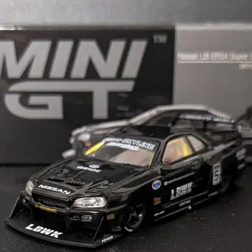 미니 GT 닛산 LB-ER34 슈퍼 실루엣