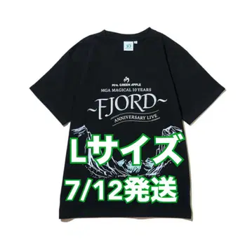 Mrs. GREEN APPLE 미세스 티셔츠 FJORD L 사이즈