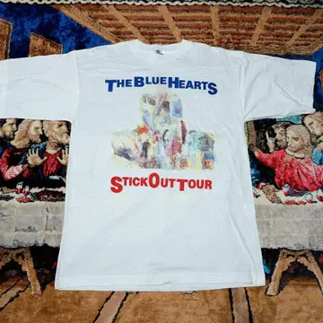 THE BLUE HEARTS STICK OUT TOUR 티셔츠 XL