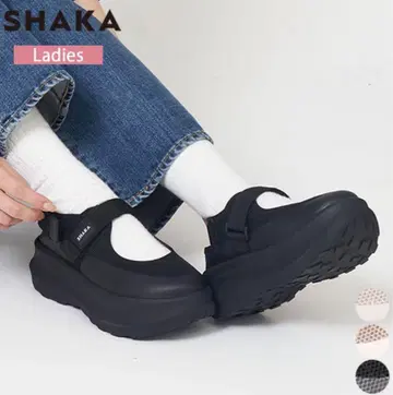 SHAKA MARYJANE TRAIL CHUNKY 블랙 25cm