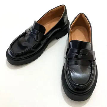 유니클로:C 유니클로 네이비 느낌 터치 로퍼 25cm