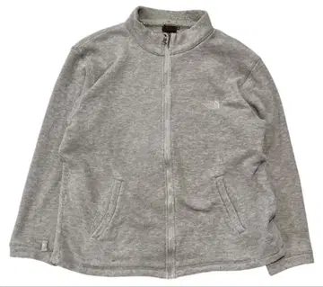 The North Face 원포인트 로고 플리스 자켓 그레이