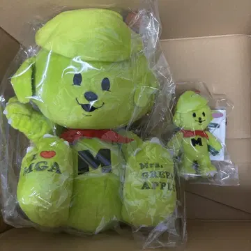 Mrs.GREENAPPLE 메멜 키링 봉제 인형 세트