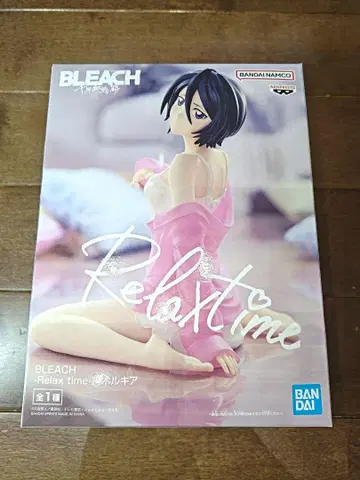BLEACH Relax time 후목 루키아 피규어