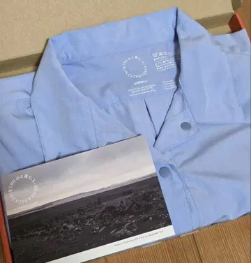 야마토미치 새상품급 Bamboo Short Sleeve Shirt 여성용