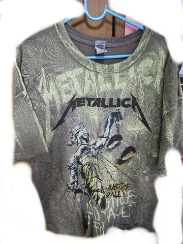 METALLICA 티셔츠 2XL 그래픽 프린트