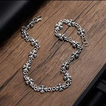 archive grunge cross necklace y2k