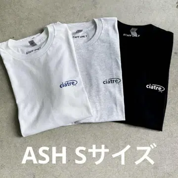 ciatre 스태프 티 S/S 아쉬 S 사이즈
