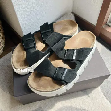 BIRKENSTOCK 애리조나 청키 스웨이드 가죽