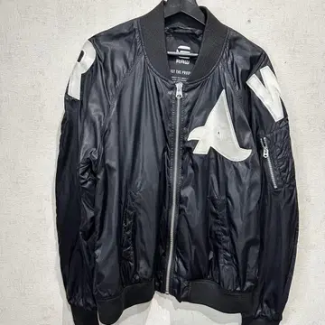 G-STAR RAW 지스타 아프로 잭 봄버 자켓 블랙