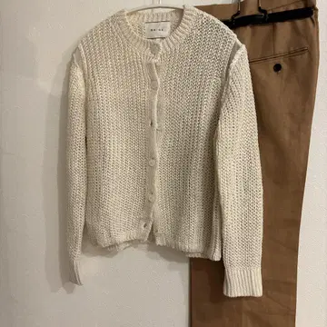 BEIGE, 100% 린넨 가디건