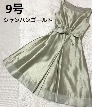 샴페인 골드 포멀 원피스 STUDIO BILL BLASS