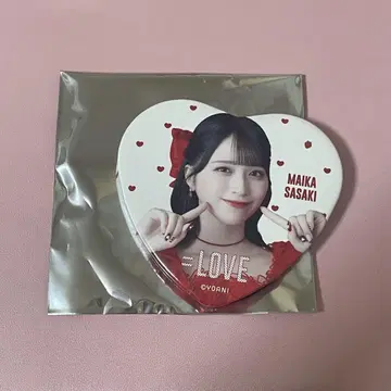 = LOVE 이코러브 사사키 마이카 캔뱃지 토쿠베츄