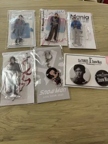 Snow Man 굿즈 6종 세트