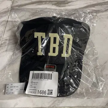 신상품 미사용 THE BIRTHDAY TBD 캡 블랙 치바 유스케