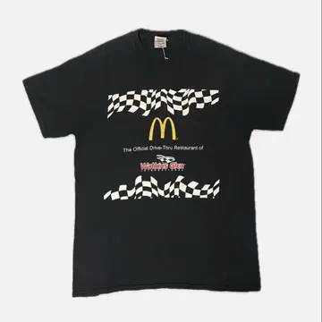 McDonald's 맥 왓킨스 글렌 티셔츠 블랙 00s