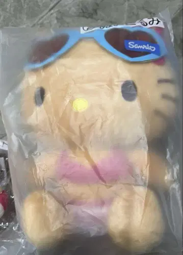 산리오 당첨 복권 일광화상 키티 봉제 인형