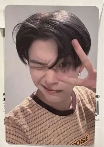 TREASURE POPUP 팝업 혜택 트레이딩 카드 B 아사히