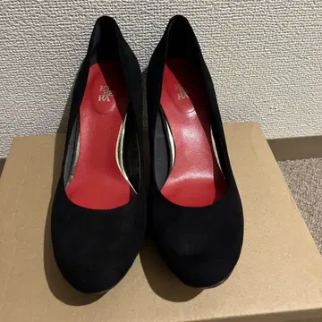 키비라 힐 펌프스 23cm 스웨이드