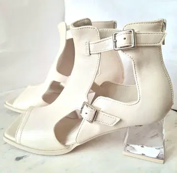 하레 부츠 샌들 L 사이즈(24~24.5cm) 아이보리