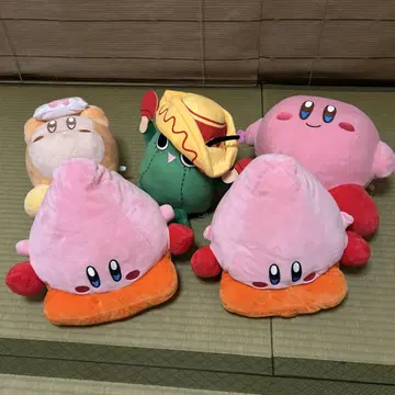 커비 봉제 인형 5종 세트