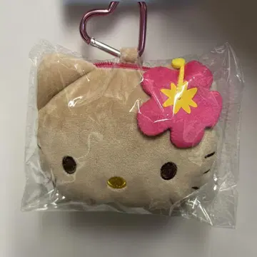 카라비너가 달린 봉제 인형 지퍼 마스코트 일광화상 키티 새상품
