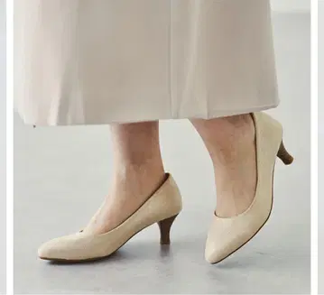 펌프스 오리엔탈 트래픽 미들 힐 골드 24.5cm 39
