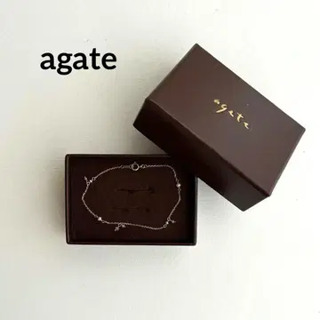 agete 골드 비즈 팔찌