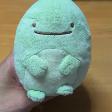 손바닥 사이즈 그린 컬러 봉제 인형