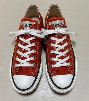 컨버스 일본제 올스타 J 딥 오렌지 OX 24cm 새상품