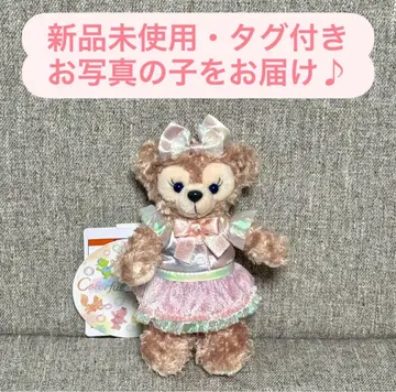 도쿄디즈니씨 컬러풀 해피니스 셰리 메이 봉제 인형 배지