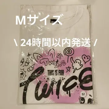 TWICE 왈츠 티셔츠 화이트 M 사이즈