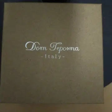 Dom Teperna 이탈리아제 3단 폴더형 지갑 다크 브라운
