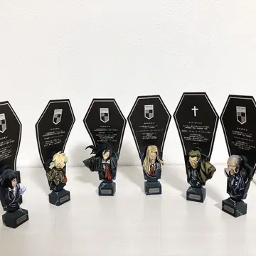 HELLSING 헬싱 캡슐 흉상 피규어 6종 세트