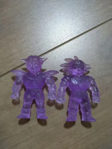 도라 지우개 드래곤볼 지우개 클리어 기뉴 퍼플