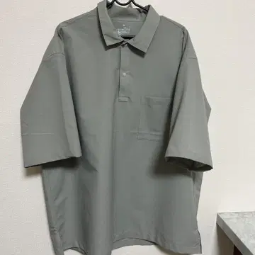 MUJI 무인양품 바람이 잘 통하는 와이드 소매 피케 셔츠 XL