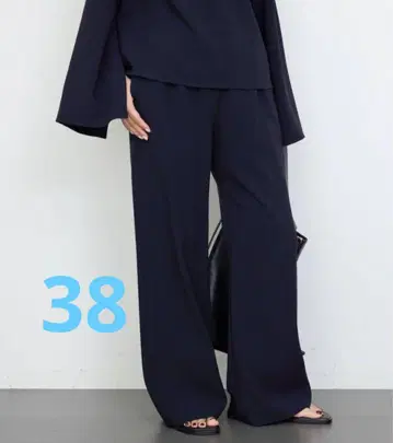 Deuxieme Classe Sofia 이지 팬츠 네이비 38