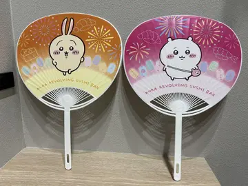치이카와 (먼작귀) 쿠라스시 부채 2장 세트