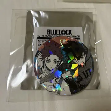 블루 록 머즐 홀로그램 캔뱃지 이토시 린 사에