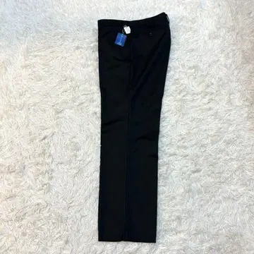 미사용 HILTON 섀도우 스트라이프 슬랙스 TORAY 샥 블랙