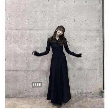 멜트 더 레이디 레이어드 스키니 롱 드레스