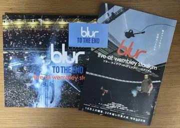 blur TO THE END live at wembley 영화 팜플렛