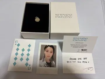 SHINee 13주년 테민 반지 세트