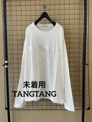 미착용 TANGTANG 탕탕 FLEADOM 롱 슬리브 티셔츠