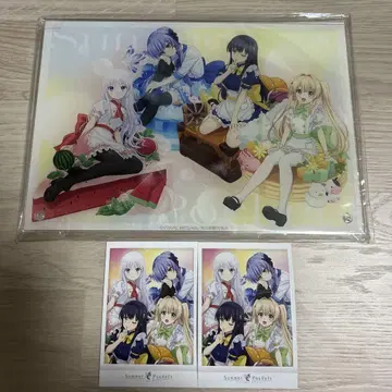 summer pockets 아크릴 플레이트 + 폴라로이드풍 카드 2장