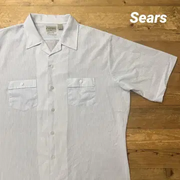 80s 90s CLASSICS Sears 시어스 오픈 카라 셔츠 반팔