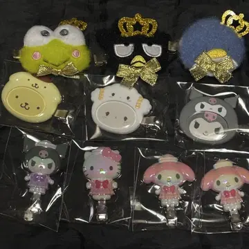 sanrio 산리오 시크릿 앞머리 클립 시크릿 헤어 클립