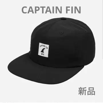 CAPTAIN FIN 스냅백 캡 블랙